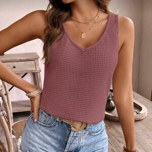 Women's Crochet Knit Tank Top
